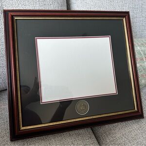 IUP Wooden Picture Frame with University Seal
